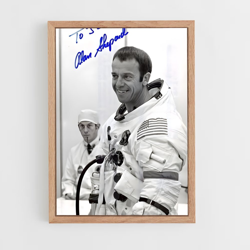 Poster Alan Astronaut – affiche Astronautes (vue 4)